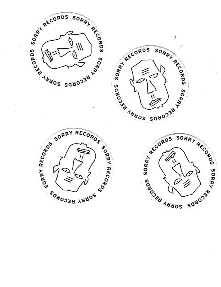 Sorry Records sticker artwork